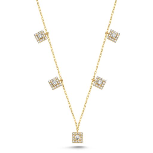 Sıralı Taşlı Kolyeler