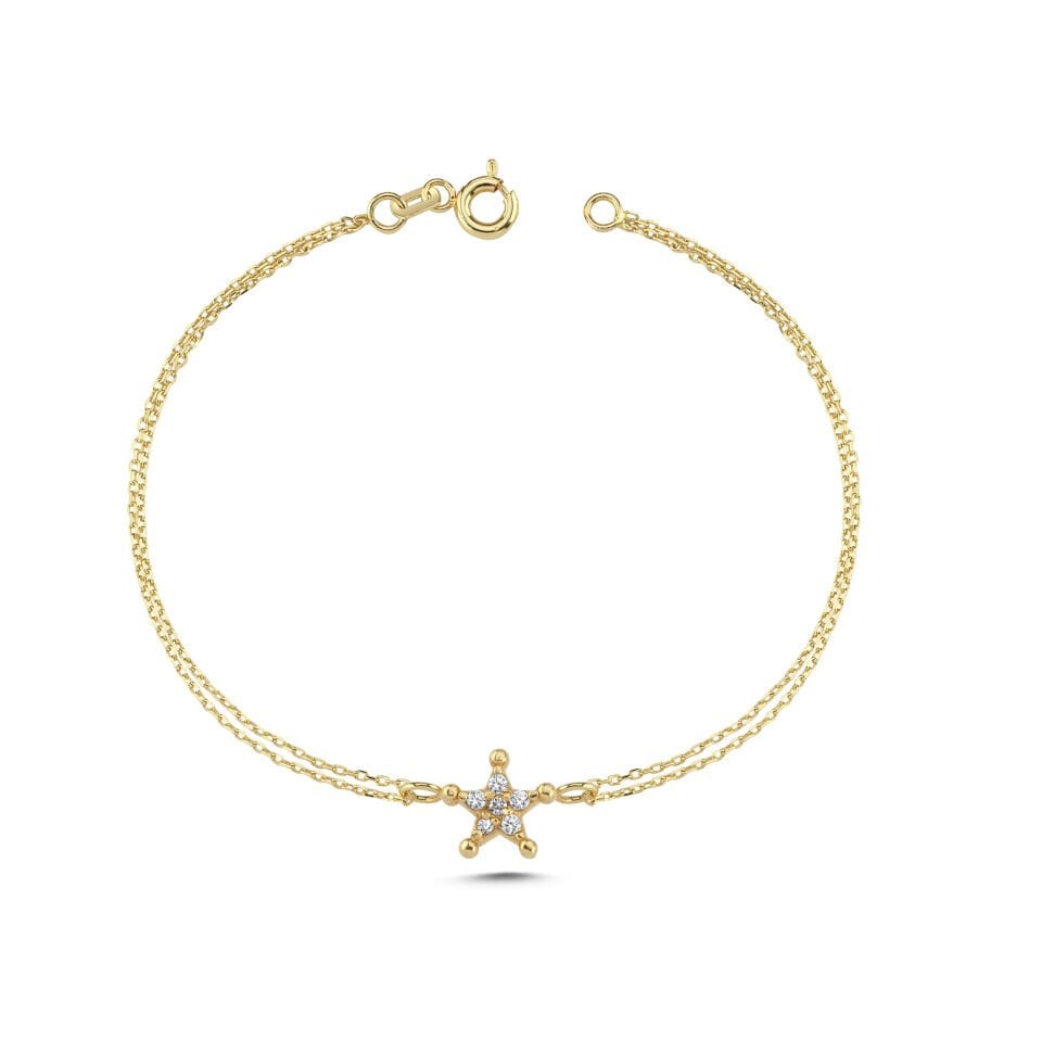 Stellaire Altın Bileklik