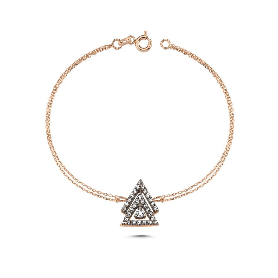 Pavé Altın Bileklik