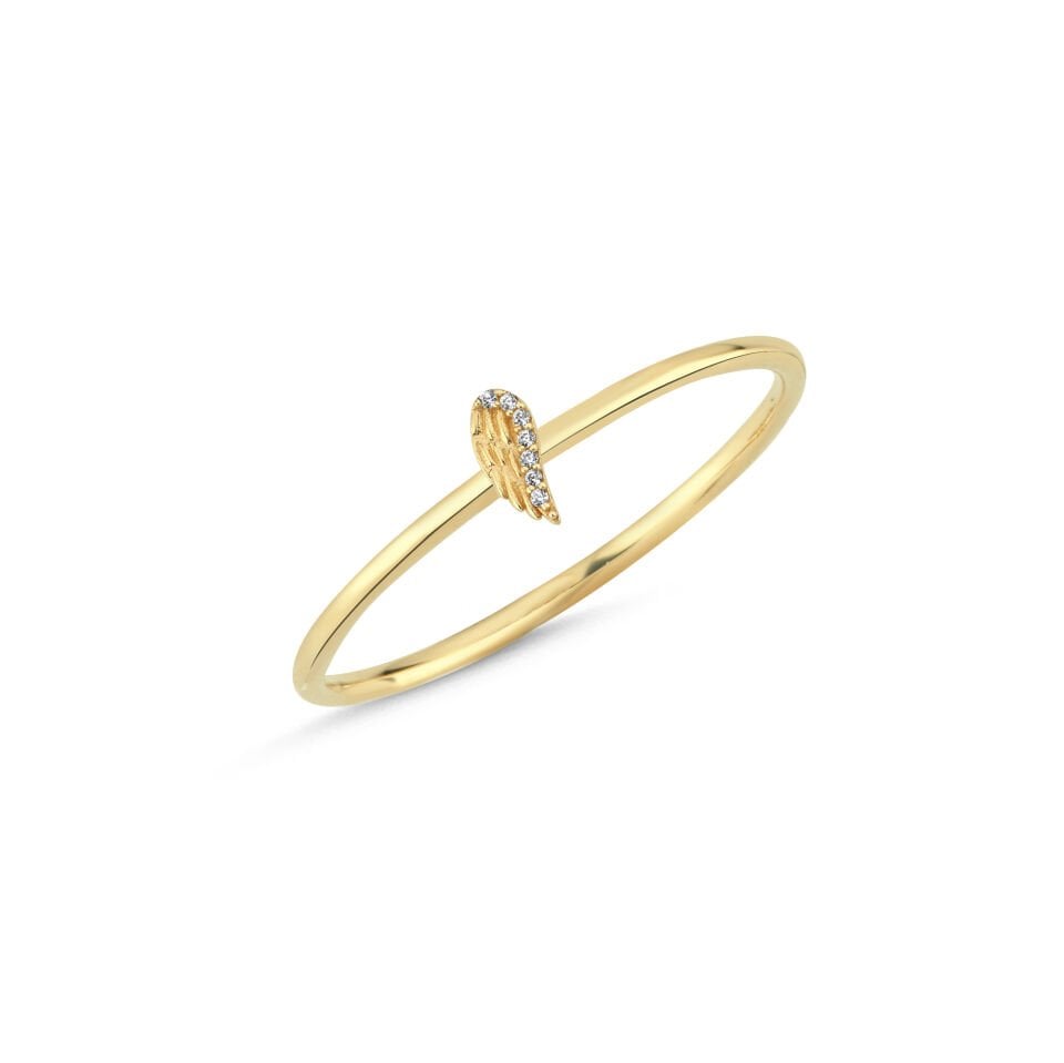 Aure Wing Altın Yüzük