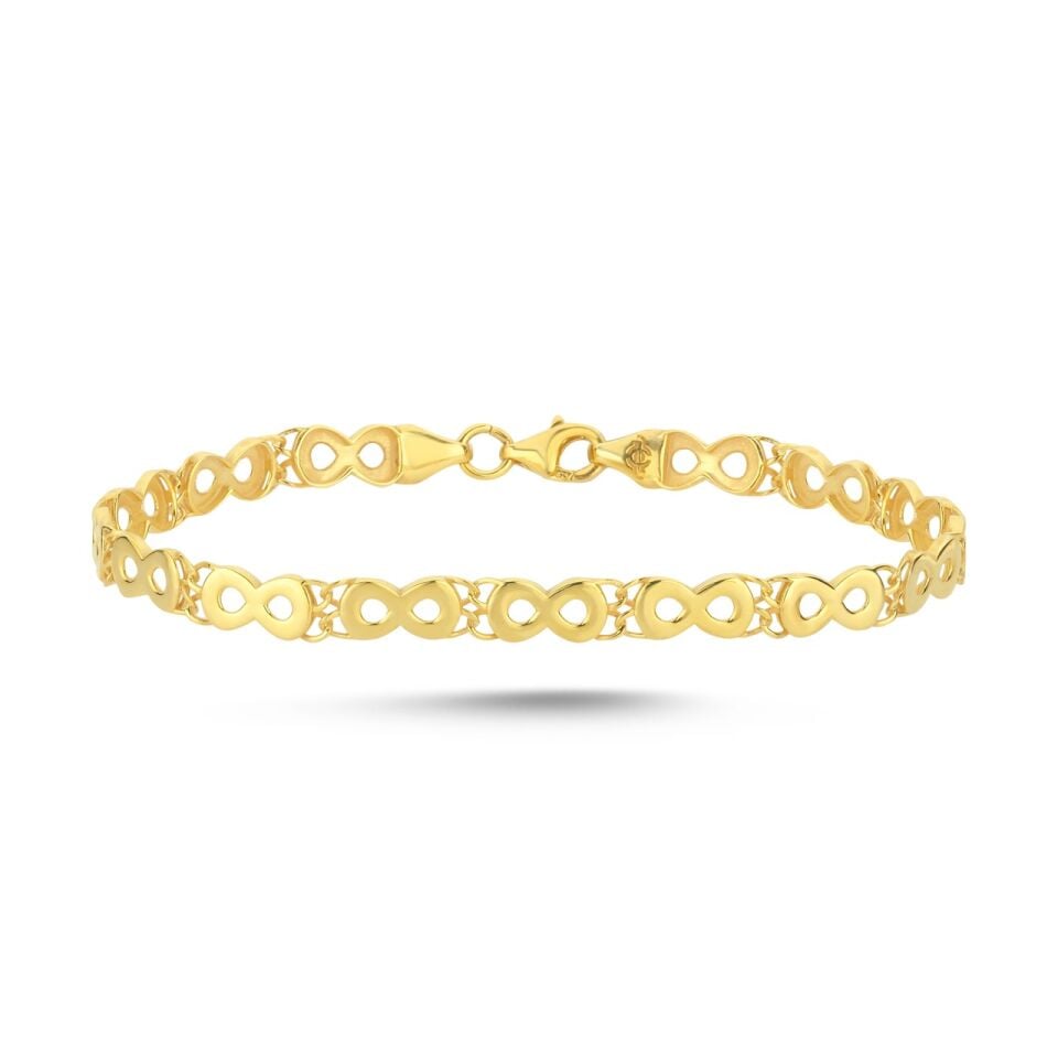 Infinia Link Altın Bileklik