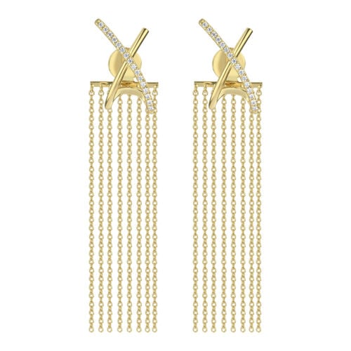 Hayy. | Pavé X Altın Küpe